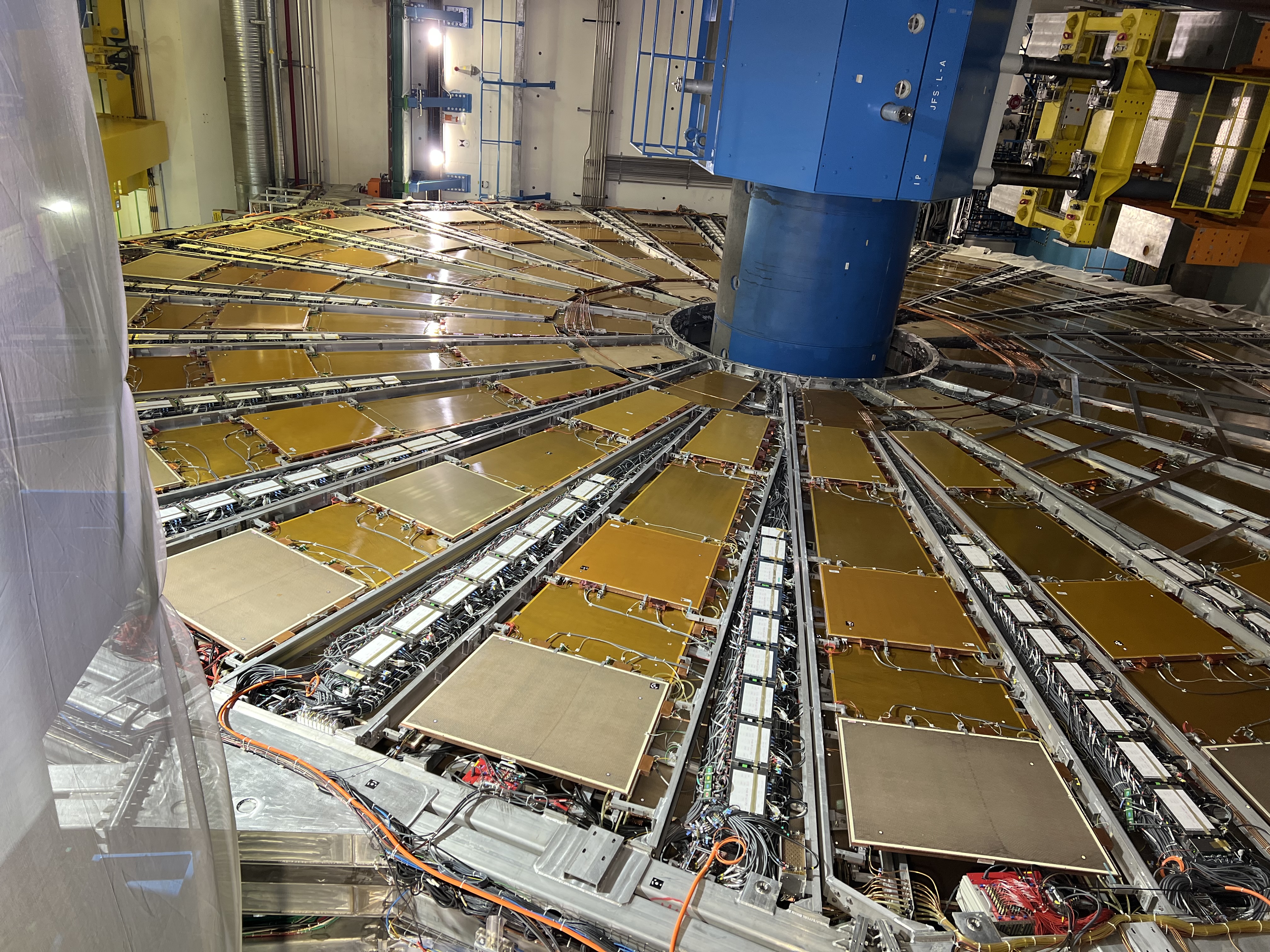 ATLAS muon endcap wheel