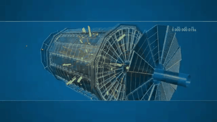 ATLAS collision animation